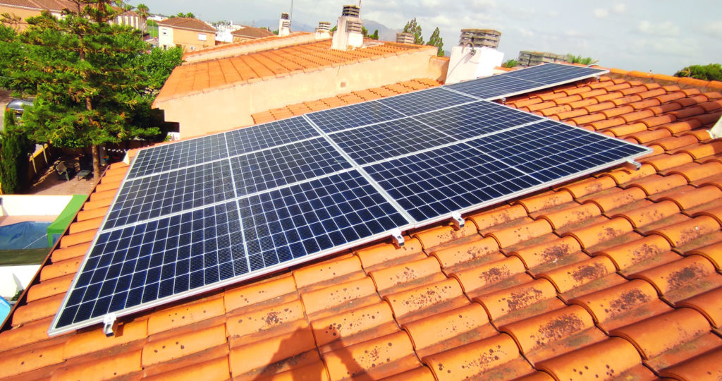 3,2 kWp de paneles solares en vivienda de Almoradí
